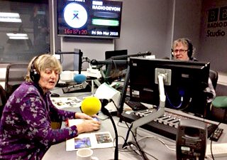 Joy Hanson at Radio Devon
